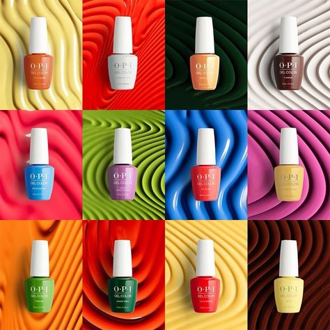 12 new shades 🤝 2 iconic formulas. Paint the rainbow with brand new B-O-L-D crèmes in nail lacquer and GelColor. 🌈 Shop now at nailmall.com #OPI #OPIObsessed #OPIMyMeEra #NewShades #BoldColors #NailLacquer #GelColor #NailArt #Manicure #NailInspo #NailDesign #NailFashion #NailAddict #NailCare #NailTrends #SummerNails #NailLove #NailStyles #NailBeauty #NailPerfection #NailGoals #NailPolishLovers #NailEnvy #NailMall #ExploreNails #NailShop Nail Polish Colours, Nail Polish Removers, Red Carpet Manicure, Nail Drills, London Nails, Nail Stuff, Gel Tips, Opi Nail Polish, Gel Polish Colors