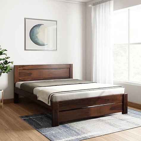 Wooden Bed Design Modern Simple, Modern Wooden Bed, Latest Trends 2023, Bed Designs With Storage, Simple Bed Designs, Beds For Small Spaces, Wood Bed Design, Modern Sofa Living Room, Bed Frame Design