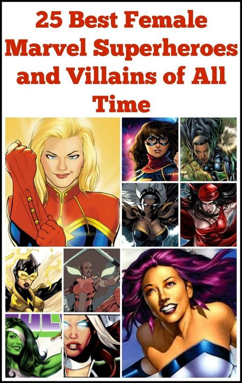 Marvel Female Superheroes, Female Marvel Superheroes, Marvel Female Villains, Marvel Superheroes Characters, Comic Book Women, Female Villain Costumes, Superhero And Villain Costumes, Heroes And Villains Costumes, Marvel Comics Women