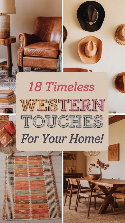 18 Timeless Western Ideas That Will Make Your Home Beautiful for Years! Warm Color Palettes, Western Ideas, Warm Colour Palette, Feeling Used, Tell A Story, Decor Pieces, Rustic Feel, Vintage Western, Elevate Your Home