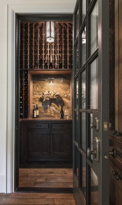 21 Wine Room Ideas – these chic ideas are the ultimate in wine storage | Livingetc Wine Room Ideas, Wine Storage Ideas, Vanity Table Vintage, Wall Detail, Spa Inspired Bathroom, Home Wine Cellars, Wine Tasting Room, Under Stairs Cupboard, Tudor Style Homes