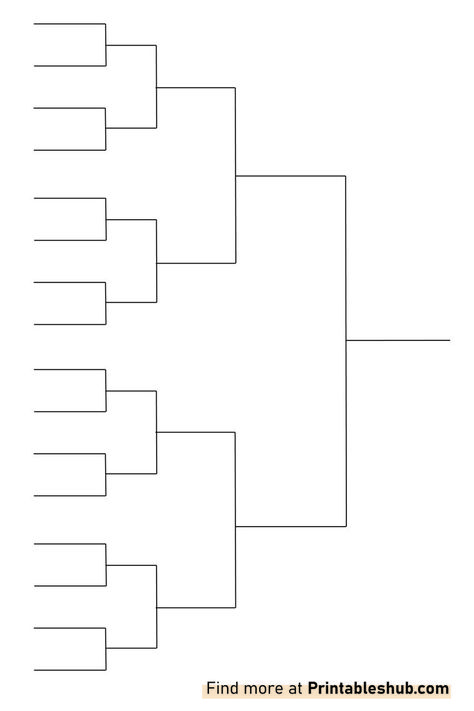 Free Printable Blank Brackets Template PDF Gaming Competition, Printable Brackets, Bracket Template, Tournament Bracket, New Year's Games, Work Christmas Party, Templates Printable Free, Party Time, Free Printable