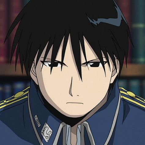 Roy Fullmetal Alchemist, Fmab Roy Mustang, Roy Mustang Pfp, Full Metal Alchemist Roy Mustang, Fma Roy Mustang, Mustang Fma, Mustang Fullmetal Alchemist, Roy Mustang, Hottest Anime Characters