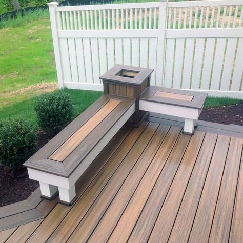 Top 60 Best Deck Bench Ideas - Built-In Outdoor Seating Designs Deck Bench Seating, Deck Bench, Outdoor Bench Seating, Deck Seating, Patio Deck Designs, Deck Designs Backyard, Relaxing Outdoors, Cool Deck, Built In Seating