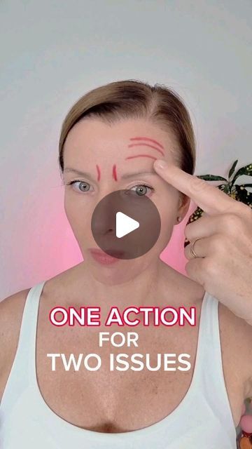 Natalia Gigengak | Natural Face Rejuvenation on Instagram: "🔥RELEASE FOREHEAD AND FROWN LINES WITH ONE ACTION 🔥  If you want to lift your upper face and reduce tension in this area this is a great move! Try it and you will have more open look !  StayYoung & FeelYoung 💜 . . . . . . . . . . .  #openeyes #openlook #facegym #facegymnastics  #forehead #foreheadmassage #massagebenefits #facialexercises #facialworkout #faceyogaonline #facialguasha #guasha #buccalmassage #cuppingmassage #frownies #frownlines #11lines #lymphaticdrainagemassage #lymphflow #glowskincare #skincaretipsforyou #morningroutines #eveningroutine #40andfabulous #50andfabulous" Face Rejuvenation, Face Lift Exercises, Forehead Lift, Forehead Lines, Frown Lines, Cupping Massage, Face Yoga Facial Exercises, Facial Yoga, 40 And Fabulous