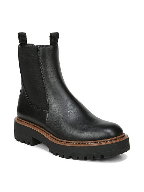 Lug Boots Black, Sam Edelman Laguna Chelsea Boot, Laguna Chelsea Boot, Lug Sole Chelsea Boots, Chelsea Boots Style, Lug Boots, Sam Edelman Boots, Chelsea Boot Women, Lug Sole Boots