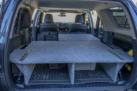 Lexus Gx470 Camping, 4runner Storage Ideas, Rav4 Sleeping Platform, 4runner Sleeping Platform, Toyota 4runner Camping, 4wd Camping Setup, Camping 4runner, 4runner Camping, Rav4 Camping