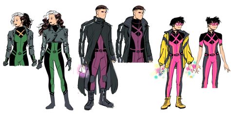 X Men Costumes, Marvel Character Design, X Men Evolution, Comic Company, Marvel Xmen, Marvel Characters Art, Superhero Design, Marvel X, Super Hero Costumes