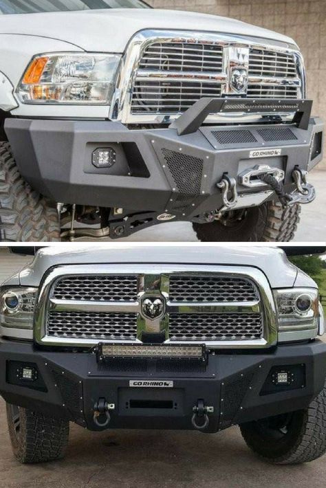 Go Rhino Dodge Ram 1500 Winch Bumper. Dodge Ram Bumper, Offroad Trucks 4x4, Dodge Ram 1500 Accessories, Ram Trucks Accessories, Ram 1500 Accessories, Ironhide Transformers, Toyota Trucks 4x4, Pickup Accessories, Accessoires 4x4