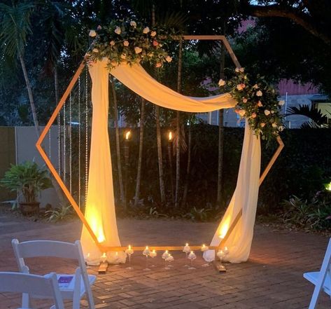 Wedding Arch Hexagon Hexagon Arch Stand Backdrop Arch | Etsy | Hexagon wedding, Wedding arch, Boho wedding arch Metal Hexagon Wedding Arch, Ring Stand Decoration, Hexagon Balloon Arch, Hexagon Decoration, Wedding Arch Hexagon, Wedding Decor Arch, Moon Wedding Arch, Wedding Arch Ceremony, Hexagon Wedding Arch