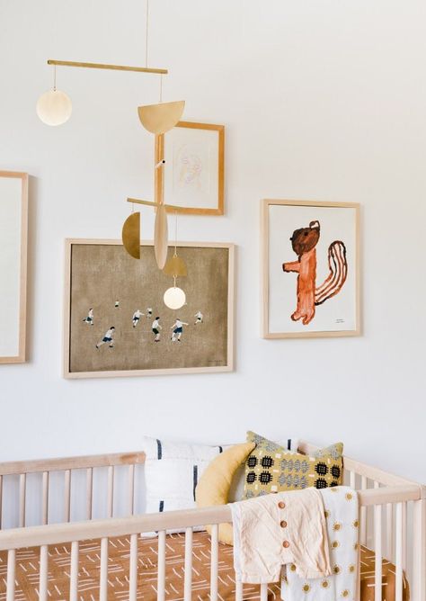 Modern, Organic Nursery Gets Nap-Friendly Blackout Shades | The Blinds.com Blog Organic Modern Nursery, Modern Gender Neutral Nursery, Nursery Minimalist, Organic Nursery, Nursery Makeover, Nursery Reveal, Minimalist Nursery, Nursery Modern, Timeless Decor