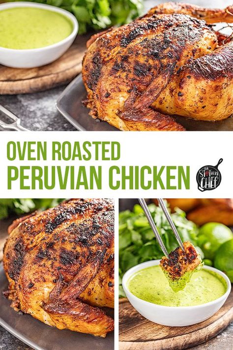 Peruvian Recipes Chicken, Roasted Peruvian Chicken, Peruvian Chicken Recipe, Peru Food, Peruvian Chicken, Diner Ideas, Peruvian Dishes, Meat Dish, 2b Mindset