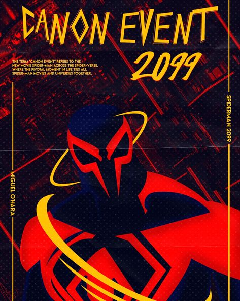 Spiderman Spiderman 2099 Poster, Miguel O'hara Poster, Into The Spiderverse Miguel, Spiderverse Posters, Dorm Themes, Spiderman 2099, Spider Man 2099, Hand Emoji, Miguel O Hara