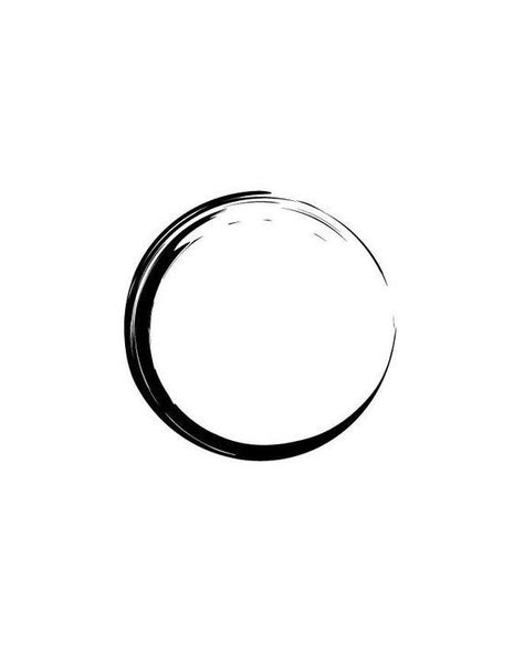 Zen Tattoo, Half Moon Tattoo, Crane Tattoo, Interesting Drawings, Circle Tattoos, Circle Tattoo, Japanese Logo, Minimalist Icons, Logo Design Typography