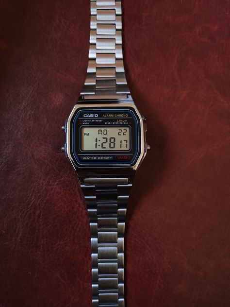 ⌚🔥 Don't Miss Out: Shop CASIO Watches Now for Timeless Appeal! 🕒🛍️ Casio A158, Casio Watches, Retro Watches, Antique Clock, Casio Watch, Womens Watches, Clock, Quick Saves, Design