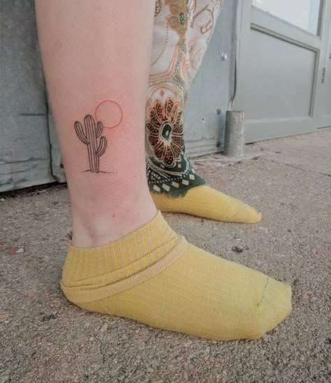 Saguaro Tattoo, Rio Tattoo, New Mexico Tattoo, Trip Tattoo, Stick And Poke Tattoos, Arizona Tattoo, Mexico Tattoo, Stick And Poke Tattoo, Marfa Tx