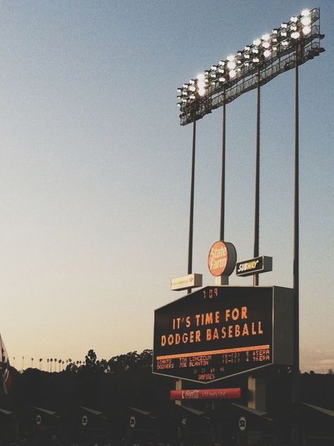 Baseball Aesthetic Pictures, Baseball Astethic Wallpaper, Dodgers Game Aesthetic, Dodger Stadium Wallpaper, Baseball Stadium Aesthetic, Dodger Game Aesthetic, La Dodgers Aesthetic, Dodger Stadium Aesthetic, Dodgers Aesthetic Wallpaper