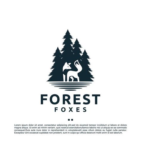 Forest Logo Design, Stage Logo, Forest Character, Forest Icon, Trees Logo, Nature Logos, Fresh Logo Design, Forest Logo, Logo Nature