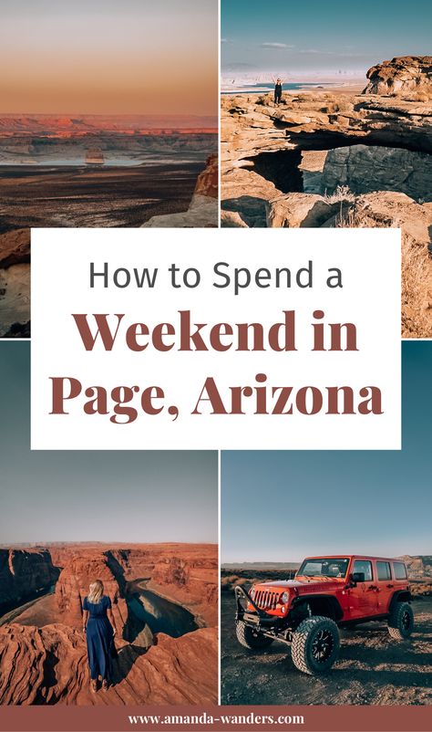 Headed to Page, Arizona for a weekend? I've got you covered. Whether you're looking for hiking, views, or more, these are some of the best things to do in Page, Arizona. Page is a key stop on southwest road trip itineraries for a reason, it's seriously stunning. Famous spots like Horseshoe Bend and Lake Powell are so much more beautiful in person! The Arizona travel aesthetic is real in this adorable town. So read more to find out my top things to do in Page, Arizona! Page Arizona Itinerary, Hiking Views, Southwest Road Trip, Arizona Aesthetic, Women Traveling, Lower Antelope Canyon, Arizona Road Trip, Escalante National Monument, Page Arizona