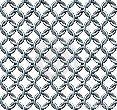 Seamless Chainmail Texture by Yudesign, via Dreamstime Chainmail Tattoo Design, Chain Mail Tattoo, Chainmail Tattoo, Armor Sleeve Tattoo, Body Armor Tattoo, Drawings With Meaning, Chainmail Patterns, Armor Tattoo, Wire Wrapped Jewelry Diy