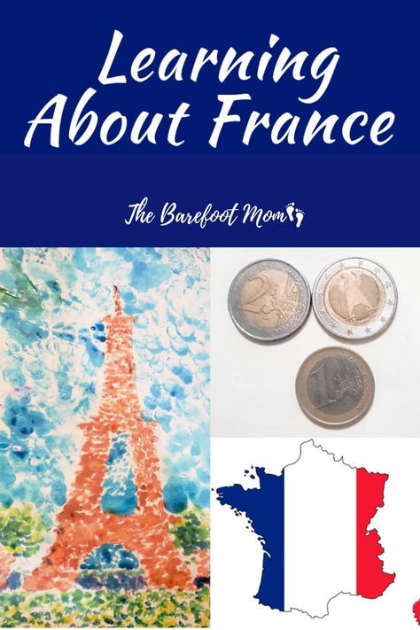 France Preschool, France For Kids, France Craft, Eiffel Tower Painting, About France, Teaching Geography, Homeschool Social Studies, French Activities, World Thinking Day