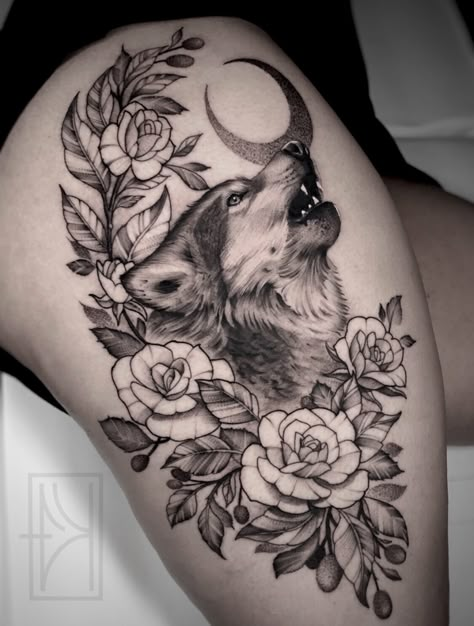 Portfolio — eyeKANDI ink Wolf Tattoos For Women, Anime Wallpapers Aesthetic, Aesthetic Animals, Wolf Tattoo Sleeve, Tattoo Animal, Wolf Tattoo Design, Thigh Tattoos, Anime Tattoo, Tattoo Graphic