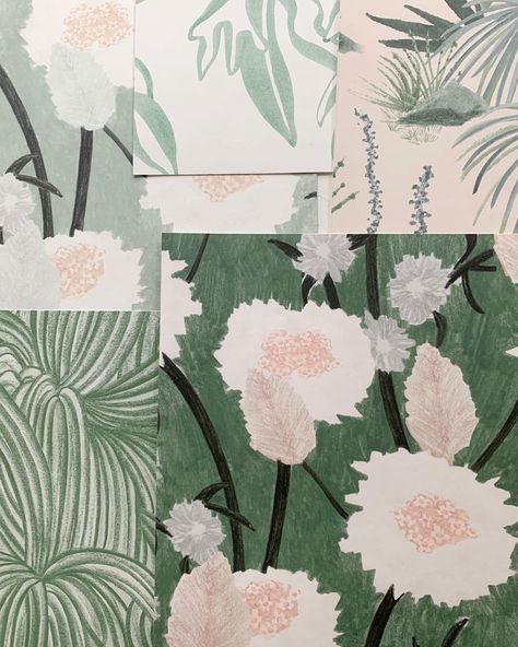 Interior Wall Paper, Louise Jones, Wallpaper Decor, Australian Homes, New Wallpaper, Australian Design, New Designs, Wallpaper Samples, Floral Wallpaper