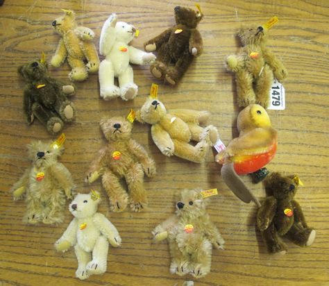 Mohair Inspiration, Steiff Bears, Steiff Teddy Bear, Mini Teddy Bears, Antique Teddy Bears, Tiny Teddies, Mohair Teddy Bear, Teddy Bear Picnic, Vintage Teddy Bears