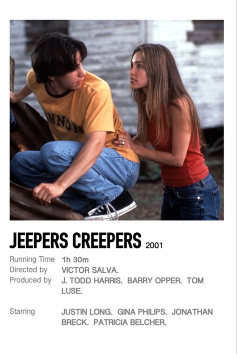 Jeepers creepers minimal film poster polaroid style with white backround Horror Movie Film Posters, Halloween Polaroid Poster, Face Off Movie Poster, Horor Filmovi, Horror Movie Polaroid Poster, Jeepers Creepers Wallpaper, Darry Jeepers Creepers, Jeepers Creepers Poster, Jeepers Creepers Movie