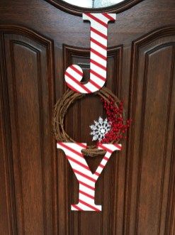 candy-cane Joy Wreath, Diy Nativity, Get Gift Cards, Hot Cocoa Bar, Meaning Of Christmas, True Meaning Of Christmas, Cocoa Bar, Wreath Tutorial, Guess Who