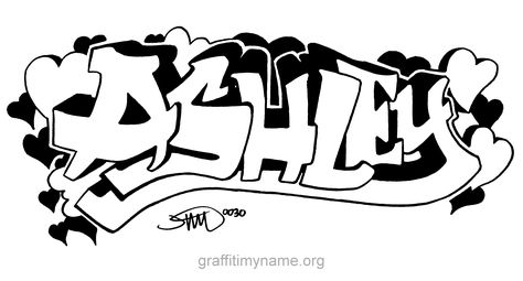 Ashley Ashley Graffiti Lettering, Ashley Tattoo Name, Ashley Wallpaper Name, Graffiti Art Name, Graffiti Art Letters Names, Ashley In Graffiti, Graffiti My Name, Ashley Name, Name Design Art