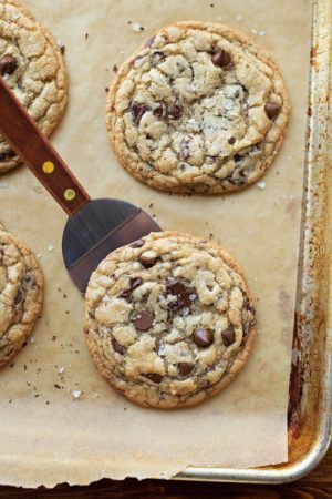 XL Browned Butter Chocolate Chip Cookies | lifemadesimplebakes.com Browned Butter Chocolate Chip Cookies, Brown Butter Chocolate Chip Cookies, Browned Butter, Warm Chocolate, Best Chocolate Chip Cookie, Keto Food, Cookie Art, Brown Butter, Cookies Recipes Chocolate Chip