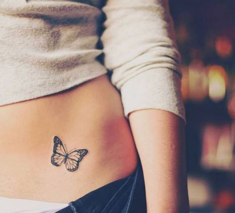 10 Ideas for Secret Tattoos: Hip tattoo Bmth Tattoo, Pelvic Tattoos, Tattoo Ideas For Females, Tattoo Wallpaper, Bum Tattoo, Small Tattoo Placement, Unique Butterfly Tattoos, Tattoo Diy, Hip Tattoos