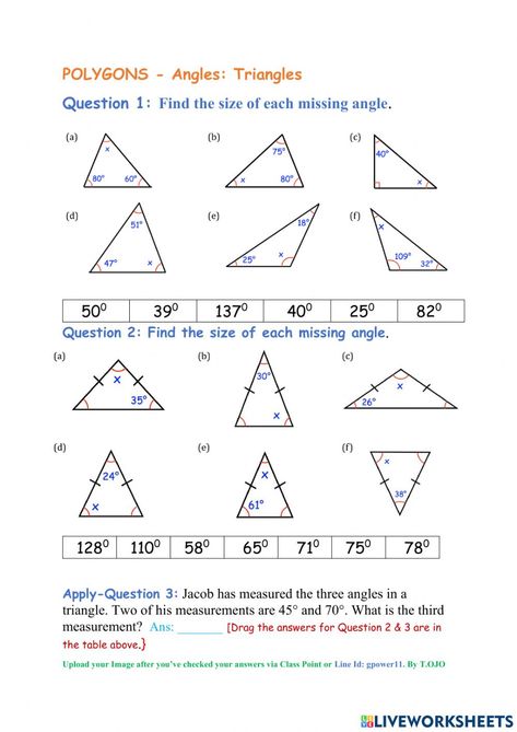 Line Plot Worksheets, Comparing Numbers Worksheet, Angles Math, Triangle Angles, Perimeter Worksheets, Angles Worksheet, Triangle Worksheet, Math Board, Graphing Worksheets