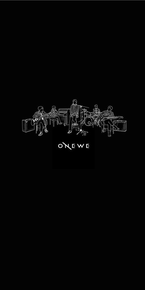 Onewe Aesthetic, Onewe Wallpaper, Kpop Line Art, Line Art Wallpaper, Wallpaper Digital Art, Anime Printables, I Wallpaper, Inspirational Pictures, Debut Album