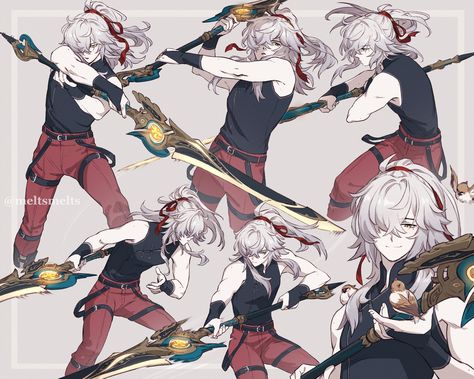 Jing Yuan, Star Trails, Character Poses, Handsome Anime Guys, Fire Emblem, Art Reference Poses, Pretty Art, Drawing Reference, Anime Character