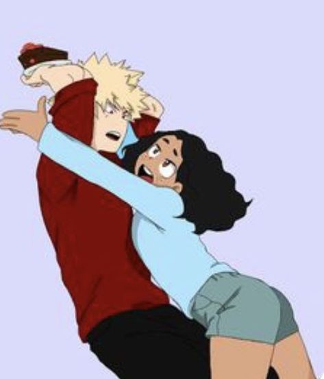 Bakugo and Black Y/n story - A/n - Wattpad Yn Black, Interracial Art, Bakugou Manga, Queen Anime, Best Anime Drawings, Black Cartoon Characters, Japon Illustration, Cute Couple Drawings, Black Anime Characters