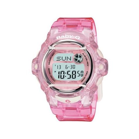 0 Baby G Shock, Pink Bg, Casio Watch Women, 90s Teen, Pink Watch, Countdown Timer, Pink Sports, Waterproof Watch, Childhood Nostalgia