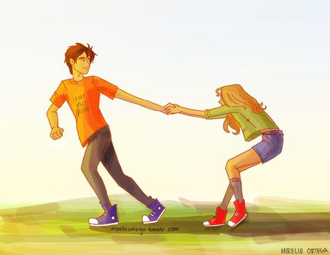 Percabeth Travis Stoll, Art Teen, Percy And Annabeth, Wise Girl, Percy Jackson Fan Art, Percy Jackson Memes, Percy Jackson Art, Rick Riordan Books, Annabeth Chase