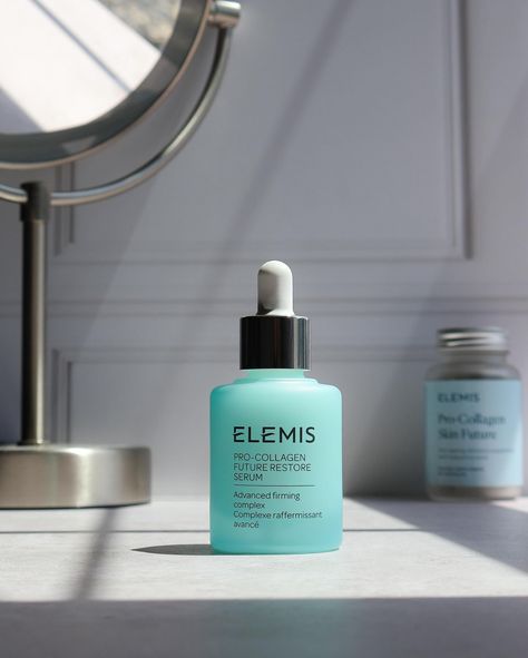 Meet the firming serum of the future 🙌🏼 @elemis’ Pro-Collagen Future Restore Serum features a world-first Opal Skin Algae Complex and powerful marine algae formula that targets visible signs of ageing caused by collagen decline.  Skin is left looking bouncier, more sculpted, and radiant! It has the prettiest scent, a luxurious lightweight texture, and even comes in an innovative 100% recyclable bottle 🙌🏼 What’s your favorite Elemis product? #elemis #elemisgiftedme Marine Algae, Elemis Pro Collagen, Firming Serum, Aging Signs, The Future, Serum, Opal, Texture, Skin