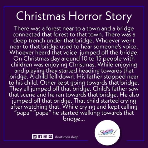 Christmas Horror story Best short stories  Read short stories at my website Short stories in hindi   #writer #shortstories #shortstory #shortstorywriter #shortstorywriting #shortstorieshigh #horror #horrorstory #horrorstories #horrorstorys #americanhorrorstoryedit  #americanhorrorstory #christmas #americanhorrorstoryapocalypse #horrorstorie  #americanhorrorstoryedits #americanhorrorstoryhotel  #hauntedhouse #hauntedmansion #hauntedfamily #hauntedplaces #spooky #spookymemes #meme Christmas Short Stories, Short Scary Stories, Writing Horror, Stories In Hindi, American Horror Story Hotel, Short Horror Stories, Scary Christmas, English Short Stories, Christmas Horror