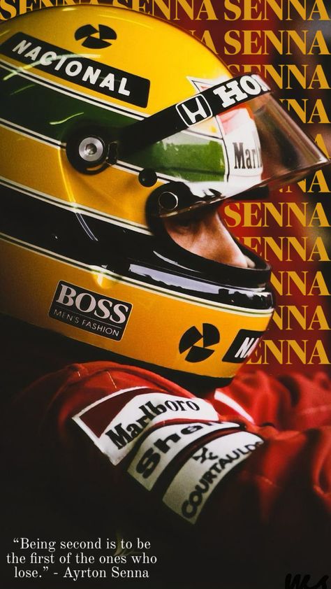 Ayrton Senna 🇧🇷🫶 #mclaren #mclarenf1 #mclarenracing #ayrton #ayrtonsenna #marlboro #luckiegp Senna Wallpaper, Senna F1, Aryton Senna, Best Wallpaper Hd, Ceramic Birdhouse, F1 Art, F1 Wallpaper Hd, Formula 1 Car Racing, F1 Poster