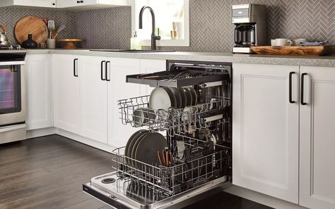 Clogged Dishwasher, Dishwasher Smell, Dishwasher Sizes, Fully Integrated Dishwasher, Whirlpool Dishwasher, Integrated Dishwasher, Clean Dishwasher, Cleaning Dishes, Dishwasher Racks