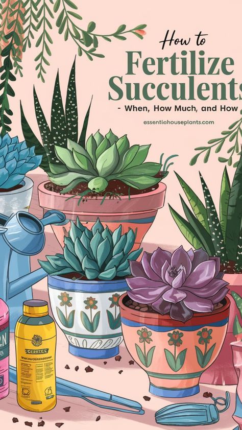 Guide on how to fertilize succulents for healthy growth and vibrant plants. Plant Growth, Healthy Plants, Beautiful Blooms, Overall Health, Stay Healthy, Full Potential, How To Stay Healthy, Succulent, Vibrant Colors