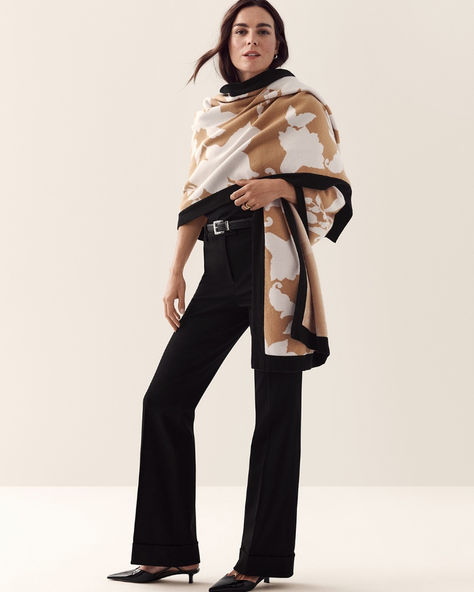 With modern drape and flow, our floral jacquard wrap is always at ease. Open front. Long sleeves. 46"W x 30"L. Layers everyone needs in their outerwear collection by Ann Taylor. Ann Taylor Outfits 2024, Ann Taylor Outfits, Modern Drape, Taylor Outfits, Blazer And Skirt, Dressed To The Nines, Floral Jacquard, Line Shopping, Sleepwear & Loungewear