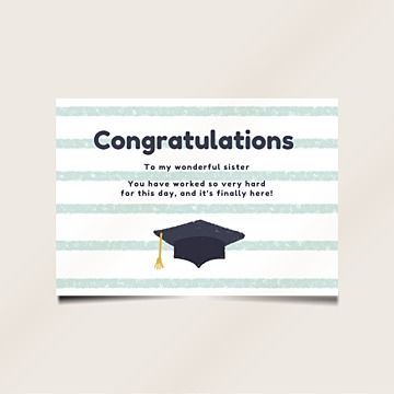 Ucapan Graduation Aesthetic, Congratulation Card Design, Congratulation Card, Congratulations On Convocation, Graduation Congrats Message, Happy Graduation Card, Another Word For Congratulations, Congratulations Graduate Card, Graduation Card