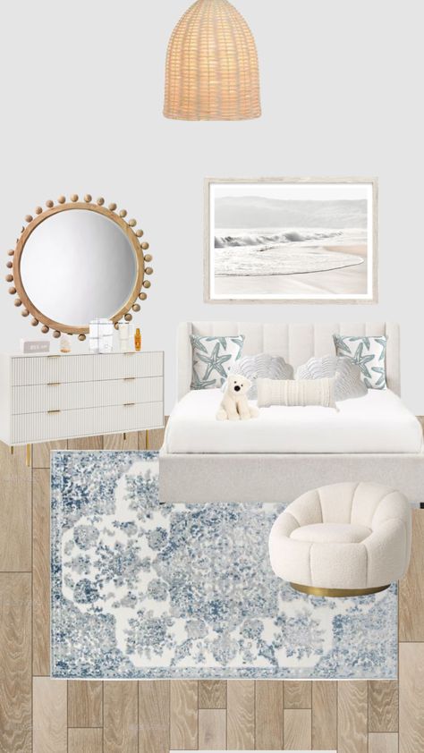 #room #roominspo #roominspo #fyp #foru #foryou #cleangirlaesthetic #cleangirl #spring #summer #winter #fall #autumn #beauty #music #beauty #roominspo #homedecor #outfitinspo #cleangirl Dream Teen Bedrooms, Coastal Room Decor, Dorm Room Styles, Coastal Room, Beach Room, Preppy Room, Room Redo, Autumn Beauty, House Room