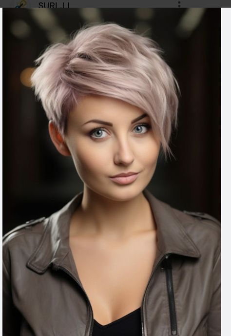 Short Asymmetrical Hairstyles Edgy Pixie Cuts, Wispy Pixie, Edgy Short Haircuts, Haircut Tip, Short Hair Images, Short Hair Pixie Cuts, Modern Haircuts, Edgy Short Hair, Short Layered Haircuts