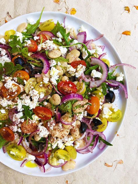 RECIPE: Tuscan bean, tomato and white cheese salad | York Press Ricotta Salata Recipe, Tomato And Ricotta, Recipe Using Ricotta, Canellini Beans, Kate Burton, Cannellini Bean Salad, Cheese Salad Recipes, Cannellini Bean, Ricotta Recipes