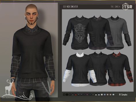 Sims 4 . Clothing Male Sims 4 Cc Punk Clothes Male, Sims 4 Male Clothes Grunge, Sims 4 Gothic Cc Male, Sims 4 Male Hoodie, Sims 4 Cc Clothes Male Hair Black, Sims 4 Cc Grunge Clothing Male, Sims 4 Male Sweater, Sims 4 Cc Grunge Male, Sims Cc Mens Clothes